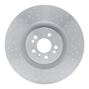 Mercedes-Benz ML63 AMG Brake Rotor (1) - Front - R1 Concepts - Dimpled - `07-`11
